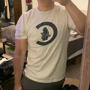 NIKE CHICAGO CUBBS LARGE COTTON TEE